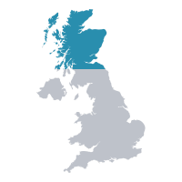 UK map showing Vision Media coverage